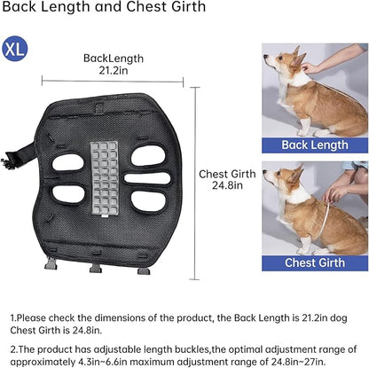 Dog Lift Harness for Small Dogs, Dog Backpack Carrier, Adjustable Padded - Image 6