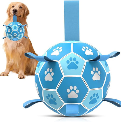 QDAN Dog Soccer Balls Toys : Premium Dog Soccer Ball by QDAN