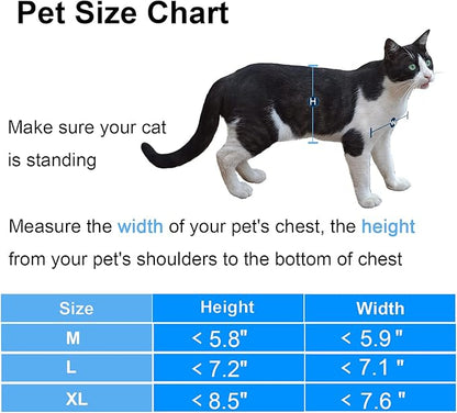 CEESC Medium Cat Door for Interior/Exterior Door, Weatherproof, Rotary 4 Way - Image 3