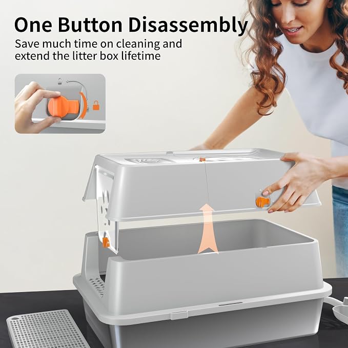 Stainless Steel Cat Litter Box - Image 7