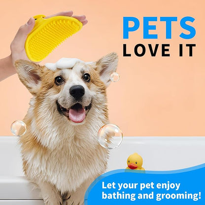 Dog Grooming Brush，Pet Shampoo Massage Bath Brush Comb - Image 7