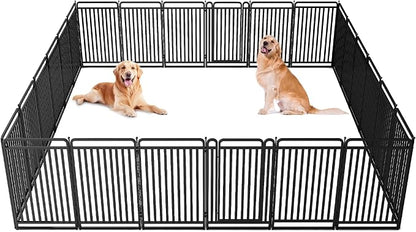 New Thickened Version Dog Playpen, 43 Inch Dog Fences by XDPET