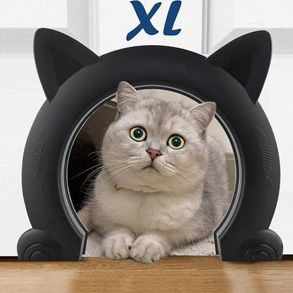 Wordcam Large Cat Door Interior Door, XL Indoor Cat Door, Pet Doors by Wordcam