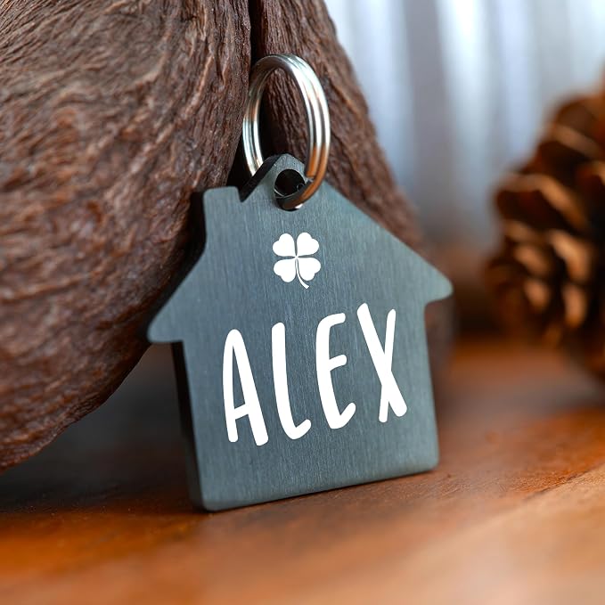 Ultra Joys Cat ID Tag Personalized Pet Tags, Durable Stainless Steel Small Pet - Image 2