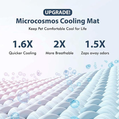 MICROCOSMOS Summer Cooling Mat & Sleeping Pad- Water Absorption Top, Materials - Image 3