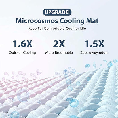 MICROCOSMOS Summer Cooling Mat & Sleeping Pad- Water Absorption Top, Materials - Image 3