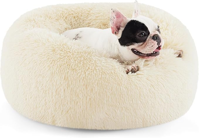 Bedsure Calming Dog Bed for Small Medium Dogs by BEDSURE