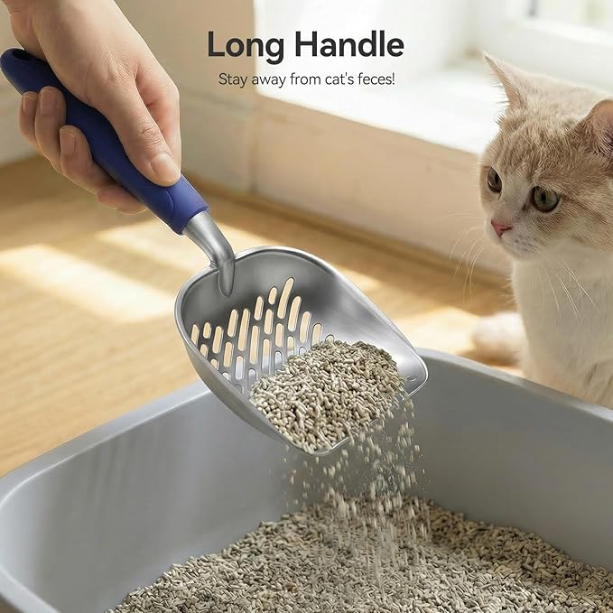 Cat Litter Scoop, Metal Scooper - Image 3
