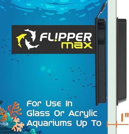 FLIPPER Max Magnetic Aquarium Glass Cleaner – 2-in-1 Scrubber and Scraper - Image 7