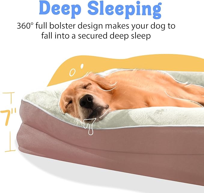 Orthopedic Washable Large Dog Bed - Image 3