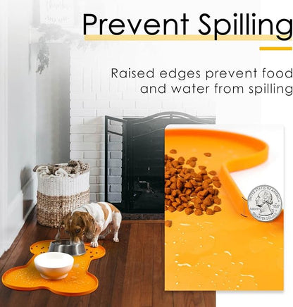 Super Design Dog Food Mat Dog Bowl Mat - Image 4
