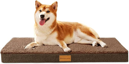 Patas Lague Orthopedic Dog Bed Large Sized Dog 36''X24'', Soft Waterproof Egg by PatasLague
