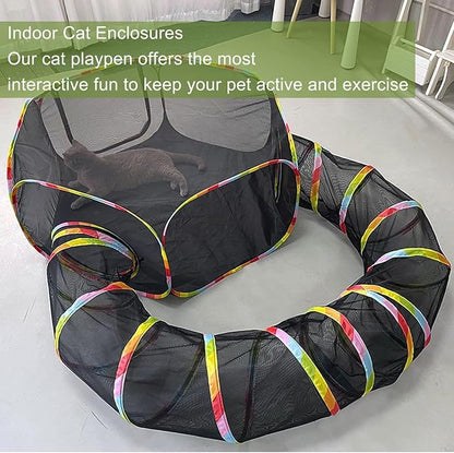 Outdoor Cat Enclosure, Portable Cat Tents - Image 6