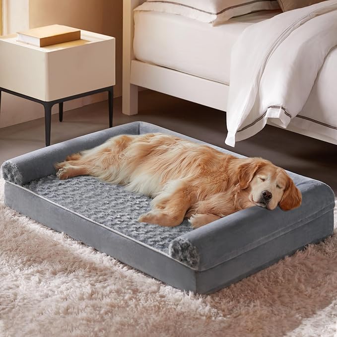 BFPETHOME Dog Beds for Large Dogs, Orthopedic Dog Bed for Medium Large Dogs by BFPETHOME