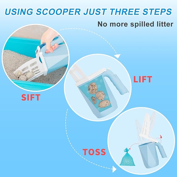 Cat Litter Scoop, Cat Litter Scooper - Image 4