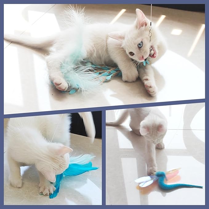 SONGWAY Cat Wand Toys for Indoor Cats - Image 5