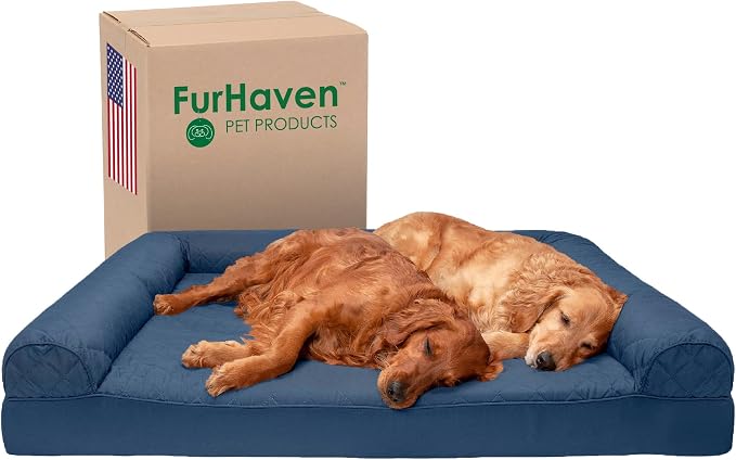 Furhaven Orthopedic Dog Bed for Large Dogs w/ Removable Bolsters & Washable by FurHaven