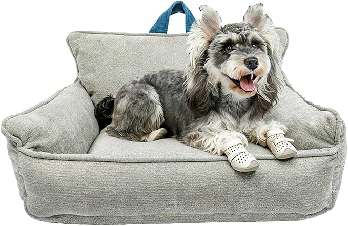 Orthopedic Dog Bed with Memory Foam, Washable Plush Pet Bed by Unknown