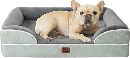 EHEYCIGA Orthopedic Dog Bed for Medium Dogs, Waterproof Memory Foam Medium Dog by EHEYCIGA