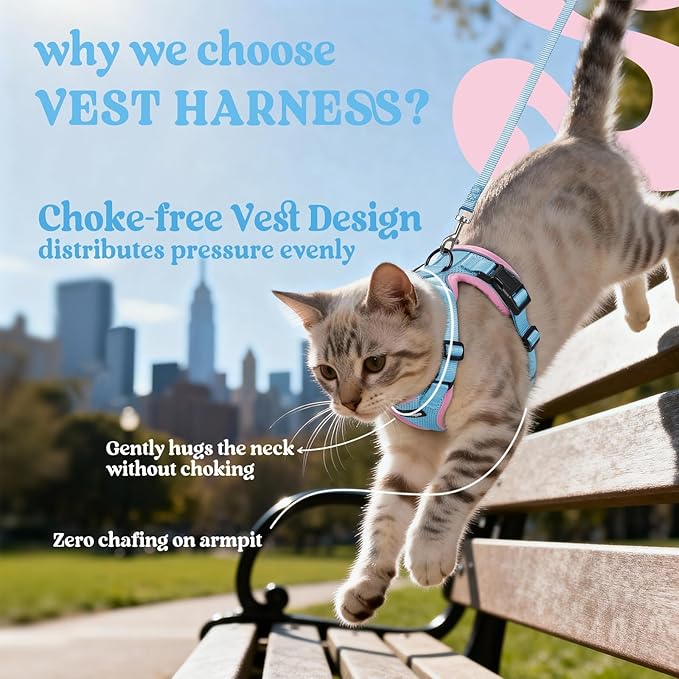rabbitgoo Cat Harness and Leash - Image 3