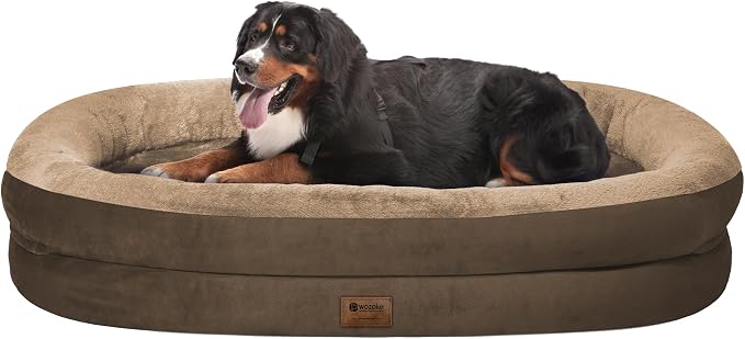 Orthopedic Washable Large Dog Bed: Cooling Dog Bed by Wozoke