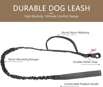 DAGANXI Tactical Dog Collar, Adjustable Military Training Nylon Dog Collar - Image 5