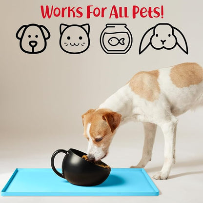 DogBuddy Dog Food Mat – Waterproof Dog Bowl Mat - Image 4