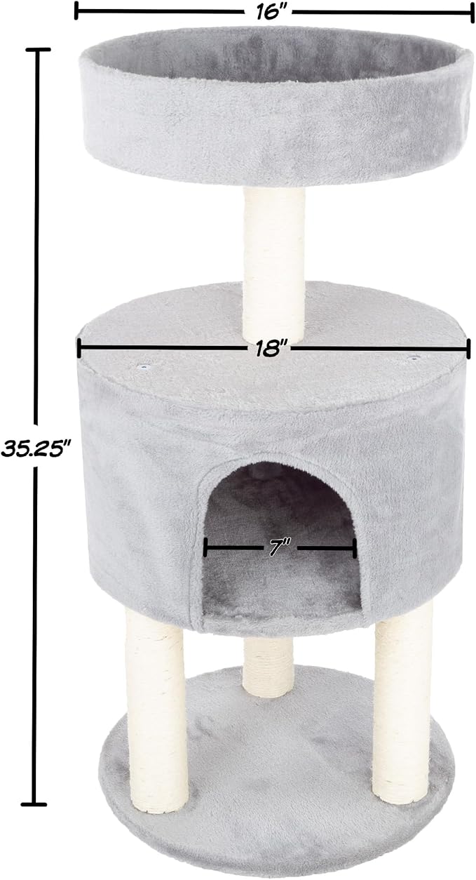 4-Tier Round Cat Tower - Image 2