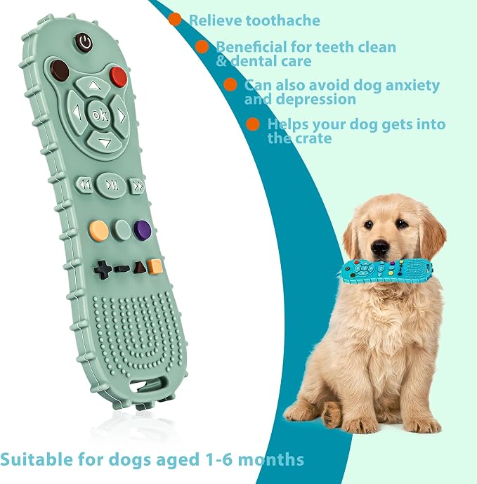 Natural Teething Rubber Chew Toys - Image 6