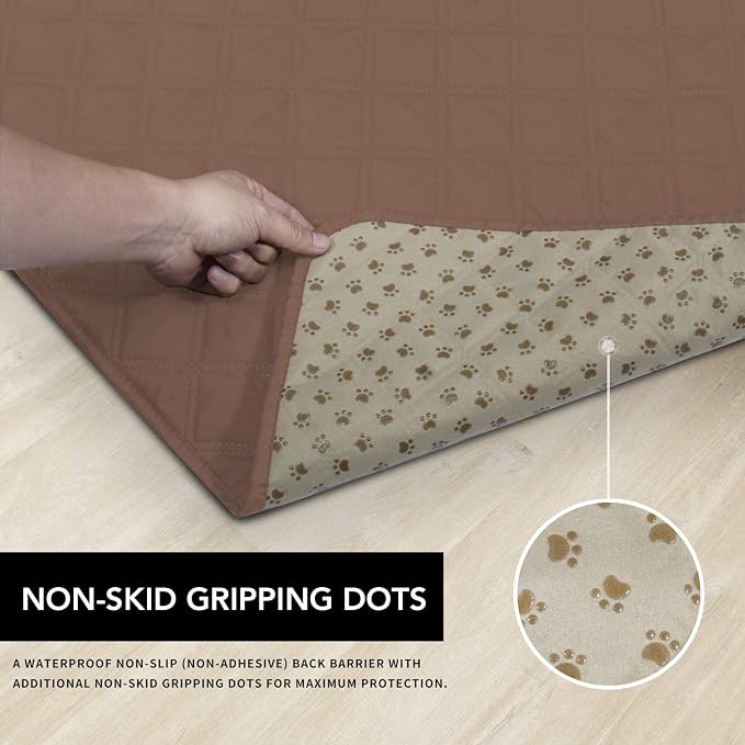 Easy-Going 100% Waterproof Dog Bed Cover, Non-Slip Pet Blanket - Image 3