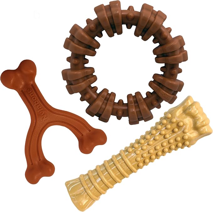 Nylabone Customer Favorites Power Chew Toy Bundle by Nylabone
