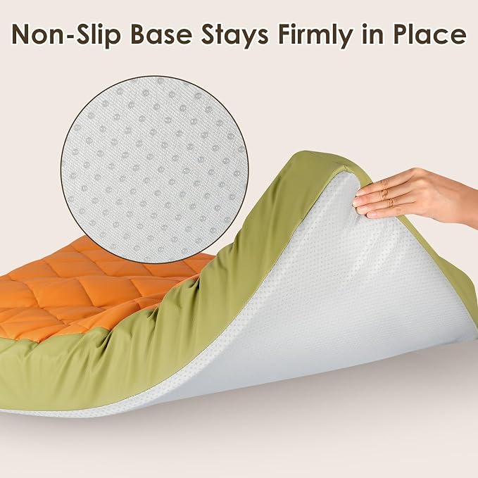 35.5" x 23.5" x 4.7" Large Orthopedic Dog Beds, Waterproof Faux Leather Memory - Image 6