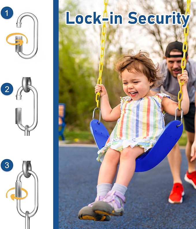 Heavy Duty Swing Seat, Swing Set Accessories Replacement - Image 5