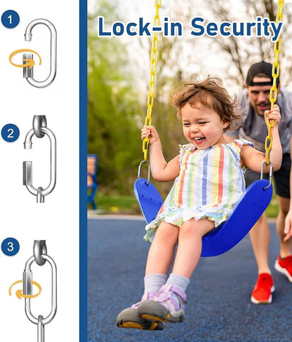 Heavy Duty Swing Seat, Swing Set Accessories Replacement - Image 5