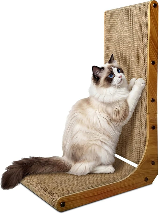 AGYM Cat Scratcher, 23 inch L Shape Cat Scratching Pad by AGYM