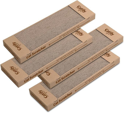 Best Pet Supplies Corrugated Cardboard Cat Scratcher Pads, and Fun Interactive by BestPetSuppliesLLC