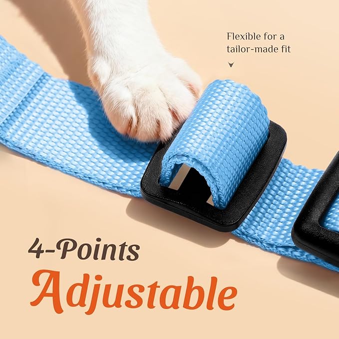 Dooradar Cat Harness and Leash Set, Escape Proof Safe Adjustable Kitten Vest - Image 3
