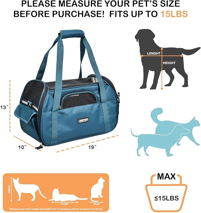 JESPET Soft-Sided Kennel Pet Carrier - Image 2