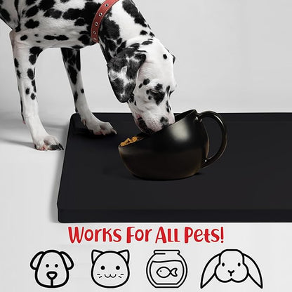 DogBuddy Dog Food Mat – Waterproof Dog Bowl Mat - Image 4