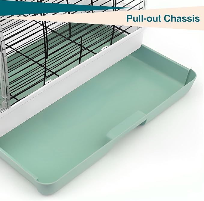 GarveeHome Portable Bird Cage Carrier, Small Bird Cage - Image 4