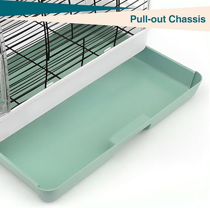 GarveeHome Portable Bird Cage Carrier, Small Bird Cage - Image 4