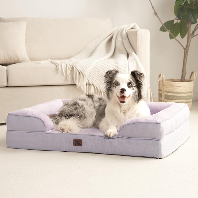 EHEYCIGA Orthopedic XL Dog Beds, Waterproof Memory Foam Dog Bed - Image 8