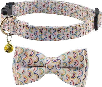 Yizepet Dog Collar with Bow Tie- Adjustable pet Collar - Image 2
