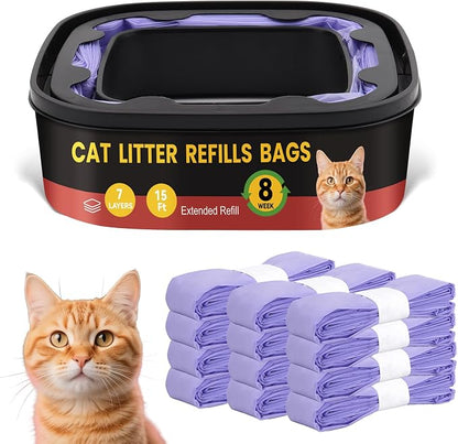 Cat Litter Refill Bags Replacement -12 Pack by Unknown