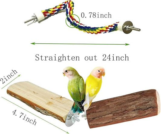 24 Inch Bird Perch Rope - Image 2
