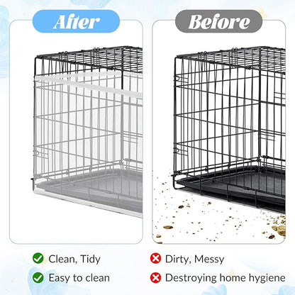 2 PCS Bird Cage Seed Catcher Airy Gauze Bird Cage Cover White Birds Cages Net - Image 5
