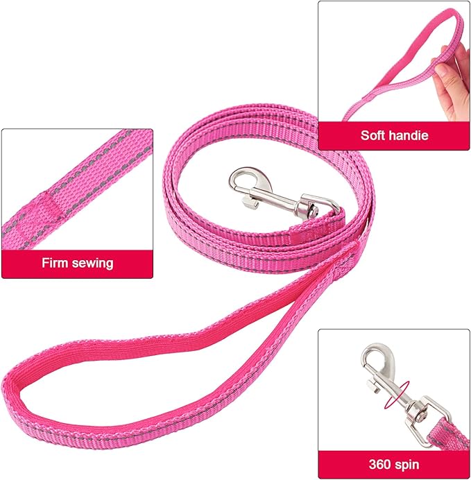 YIMEIS Dog Harness and Leash Set, No Pull Soft Mesh Pet Harness, Reflective - Image 5