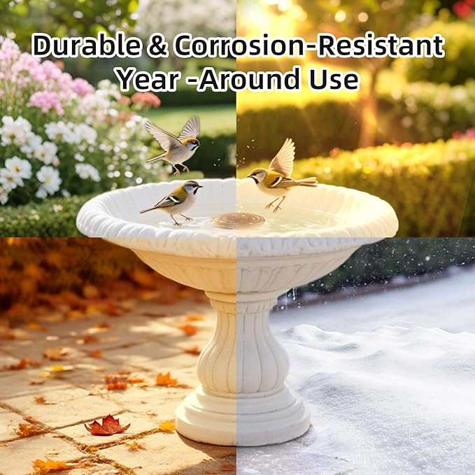 Bird Bath Copper Disk, Pure Copper Bird Bath Purification Disc, Save Cleaning - Image 6