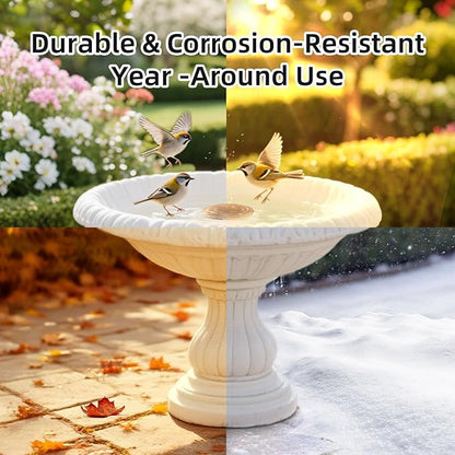 Bird Bath Copper Disk, Pure Copper Bird Bath Purification Disc, Save Cleaning - Image 6