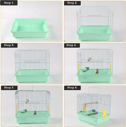 Portable Bird Cage for Small Birds - Image 7